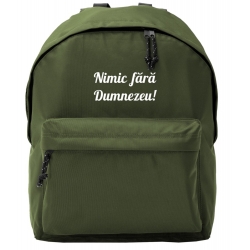 Ghiozdan foarte incapator, Nimic fara Dumnezeu!